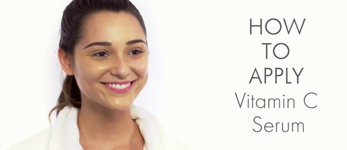 How to Apply Ebanel Vitamin C 20% Serum