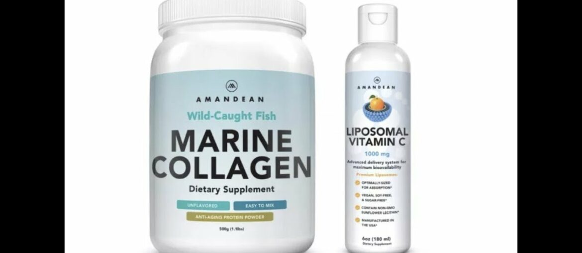 Beautiful Skin From Within Bundle: Marine Collagen & Liposomal Vitamin C