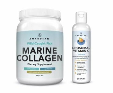 Beautiful Skin From Within Bundle: Marine Collagen & Liposomal Vitamin C
