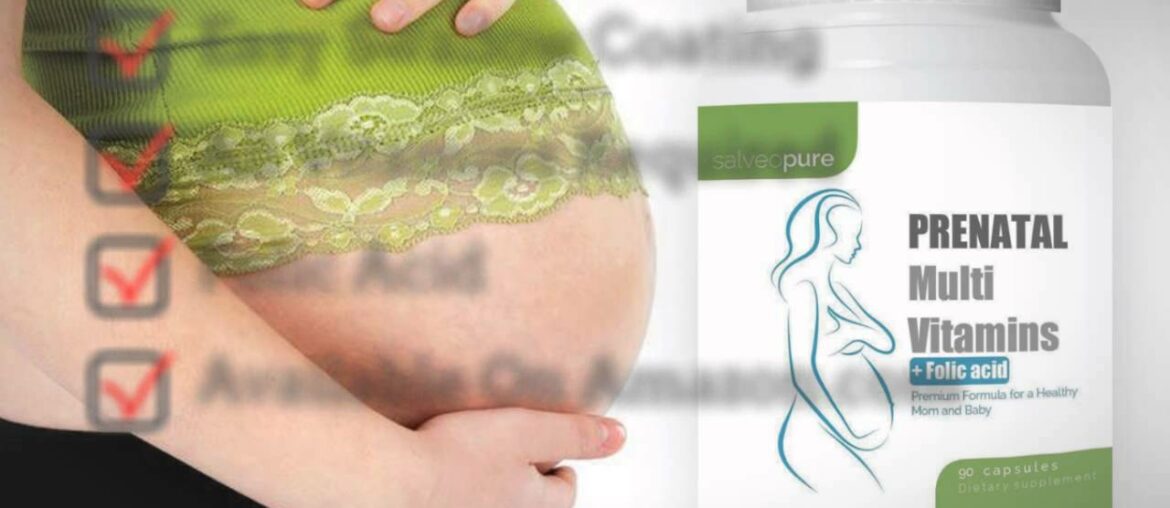 SalveoPure Prenatal Vitamin Supplements