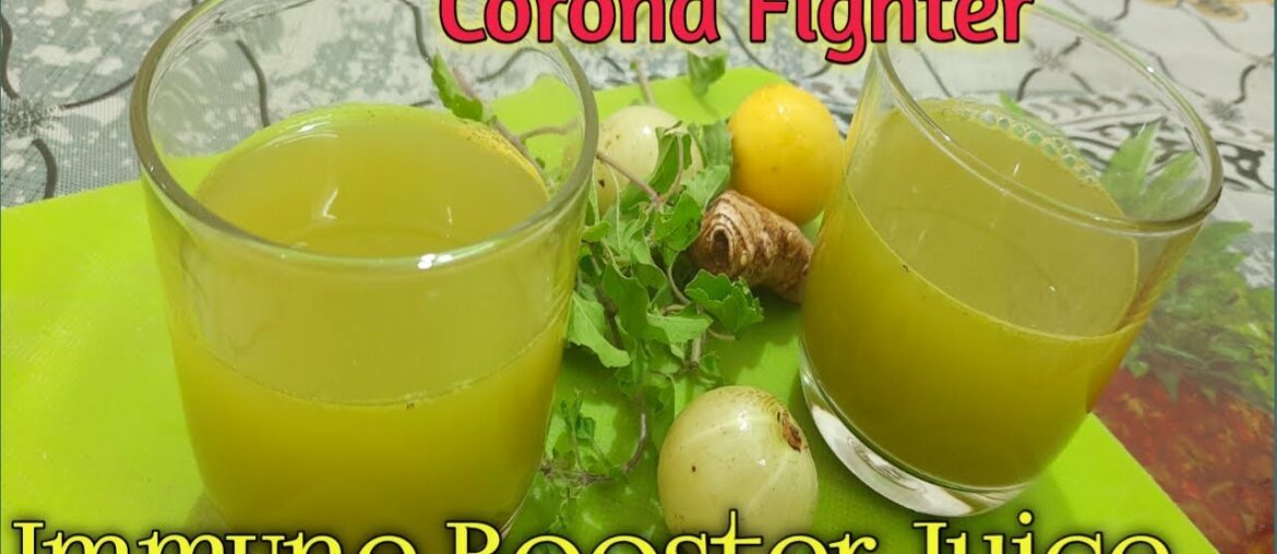 CoronaVirus | Immunity Booster Juice | TASTY HOME KITCHEN