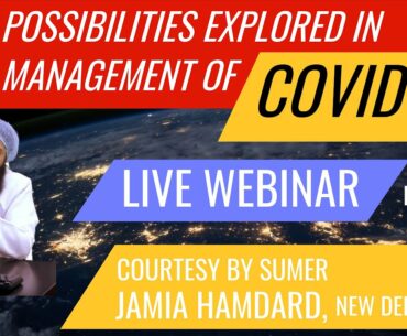 Covid-19 LIVE Webinar (Replay) Diet & Immune System (Corona) by Dr. Iftikhar Ahmad Saifi