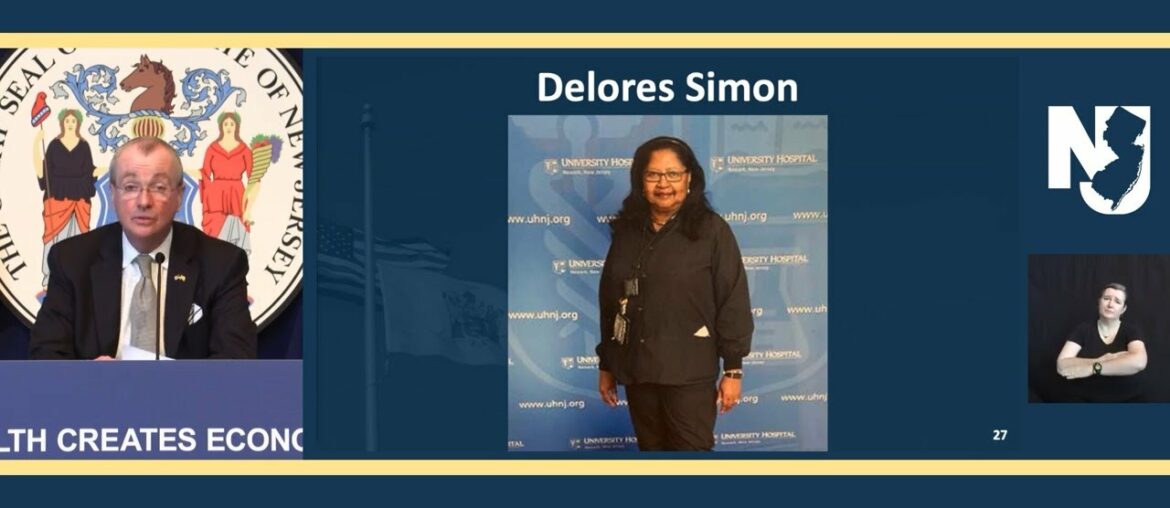 Holding a COVID-19 briefing. WATCH: