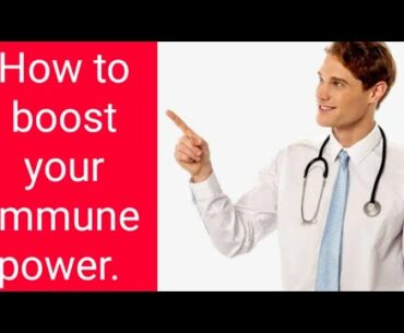HOW TO BOOST YOUR IMMUNITY||Boost immunity natural||7 tips to improve immunity