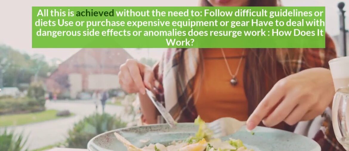 does resurge work :  FRAUD ALERT! What Other Reviews Won't Tell You!