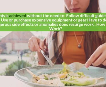 does resurge work :  FRAUD ALERT! What Other Reviews Won't Tell You!