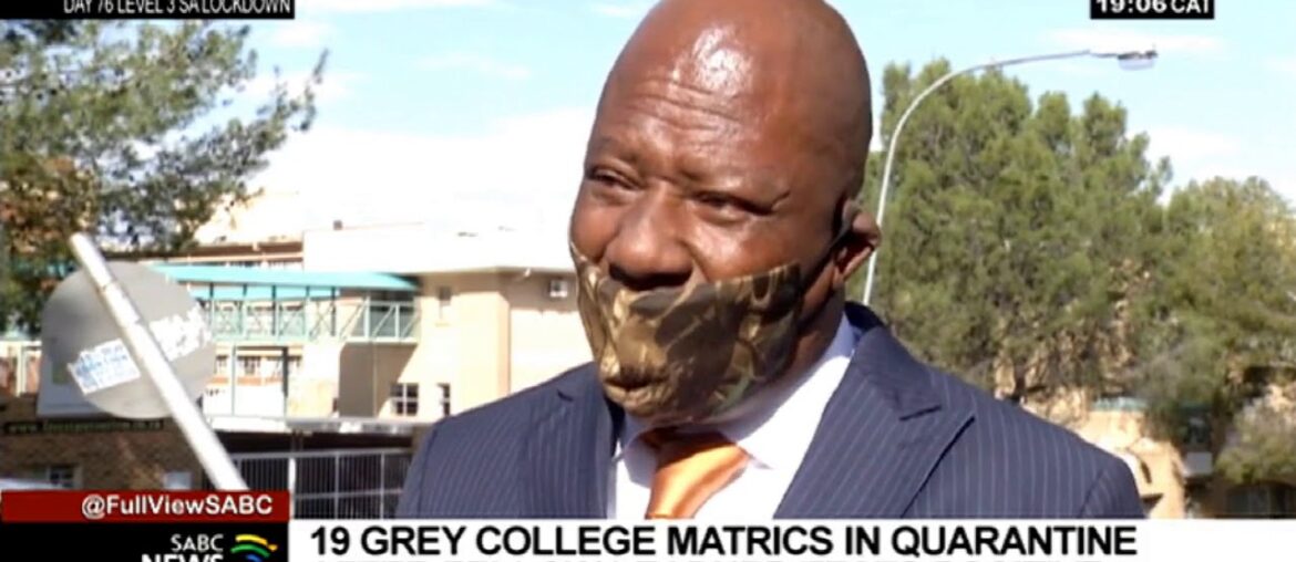 Grade 12 learner at Grey College in Bloemfontein tests positive for COVID-19