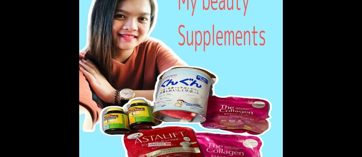 My  Beauty Supplements Na Iniinom Ko. Collagens And Vitamins