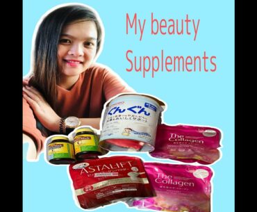 My  Beauty Supplements Na Iniinom Ko. Collagens And Vitamins