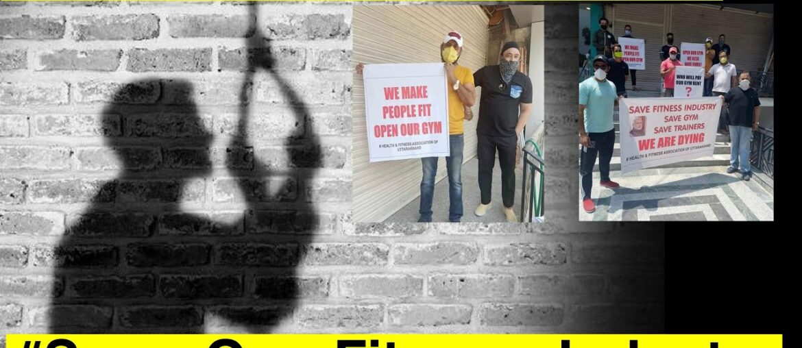 Re-Open The Gyms||Justice For Fitness Industry,Trainers,Gym Owners||