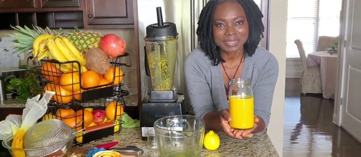 Turmeric Ginger Orange Wellness Shot