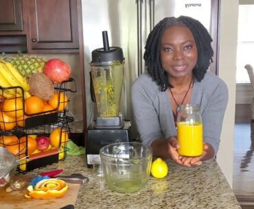 Turmeric Ginger Orange Wellness Shot