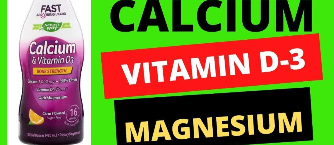 Natures Way Calcium and Vitamin D3 Liquid Dietary Supplement Review