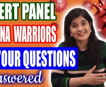 CORONAVIRUS - All The Qustions Your Ever Wanted To Ask, Answered Directly By Doctors | Expert Panel