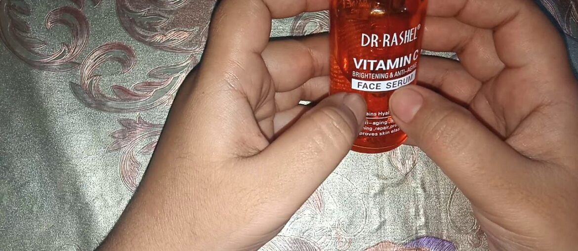 Honest review of Dr.Rashel vitamin C face serum 2020