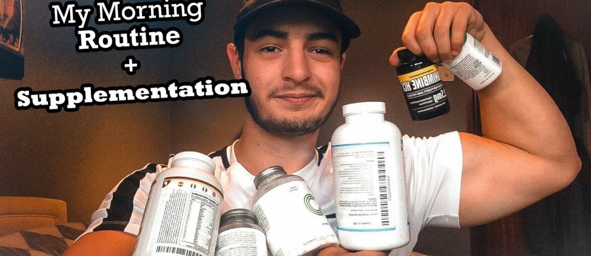 My Morning Routine + Supplementation/ Training while having a job/ Teenage Bodybuilding / Week 3