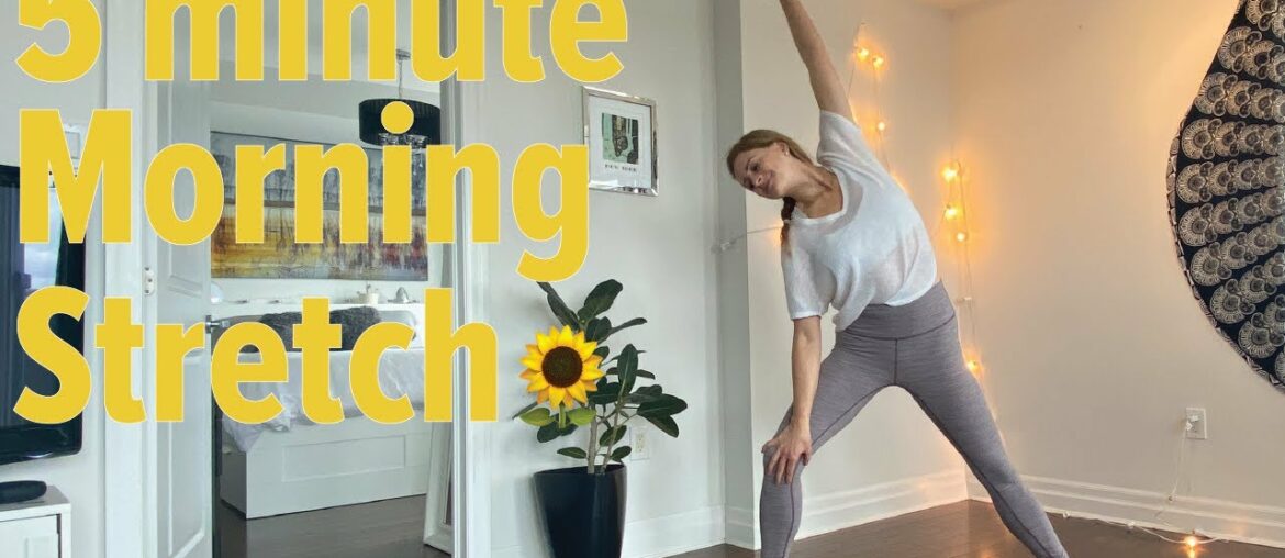 5 Minute Morning Stretch w/ Stephanie Karlovits EP 26
