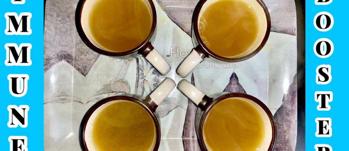 Best Immune booster shot | Coronavirus | Immunity booster drink | Healthy drink with 5 ingredients|
