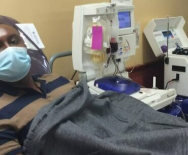 Evrod Cassimy donates plasma, coronavirus antibodies to help others