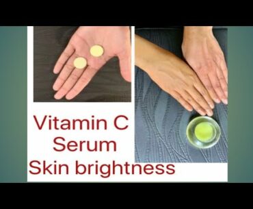 This vitamin c serum made my skin clear and bright