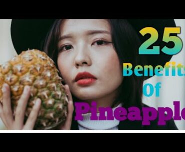 Pineapple health benefits in English | Vitamins | Nutrients | Minerals | Healthy Fruit