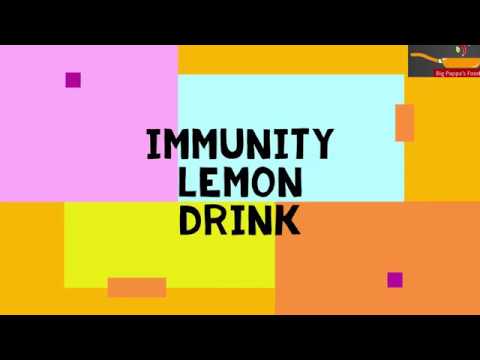 Immunity lemon drink