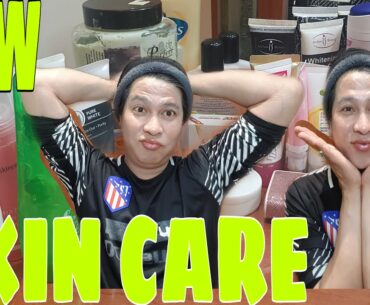 SKIN CARE ROUTINE USING, PONDS FACIAL WASH, GARNIER FAST FAIRNESS AND VITAMIN C SERUM, BLACK MASK