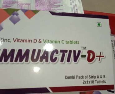 Corona medicine for increase immunity Vitamin C zinc and Vitamin D  tablets review in Tamil