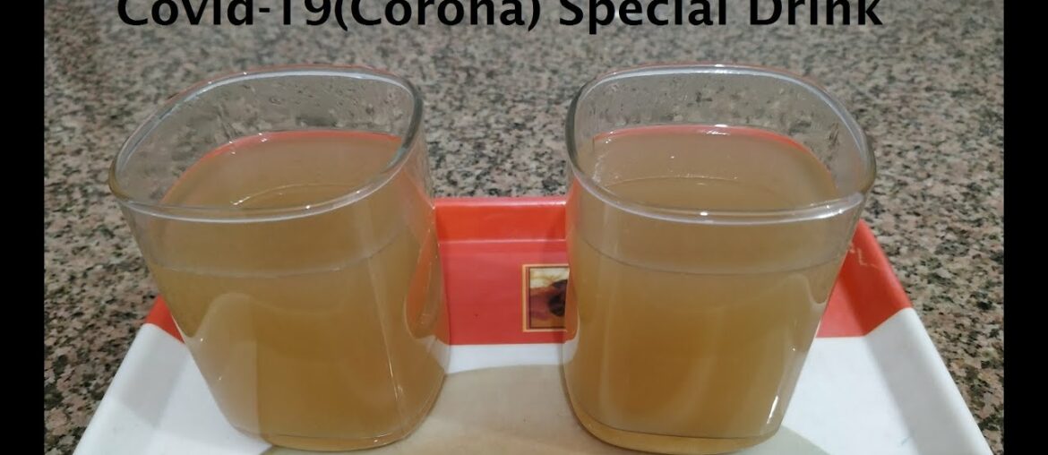 Covid-19 special drink | Immunity Booster drink | Ayurvedic drink for corona | Ayurveda cough ready