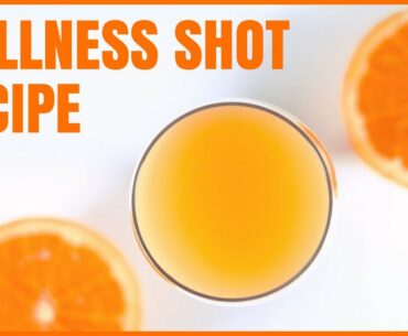 Easy Wellness Shot Recipe / Cold and Flu Drink
