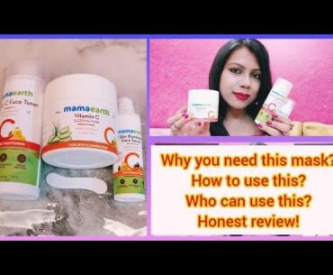 Mamaearth Vitamin C Sleeping Mask | Mamaearth New Launch | Mamaearth Vitamin C range | #Mamaearth