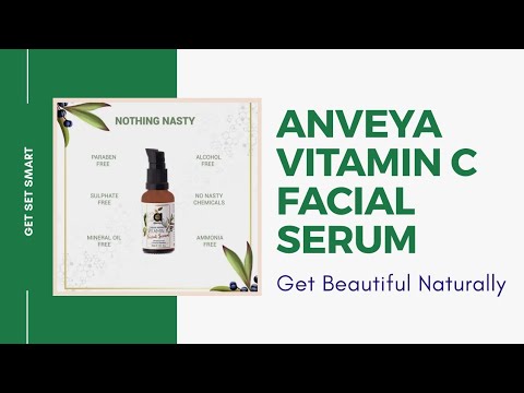 ANVEYA Vitamin C Facial Serum Review in Hindi