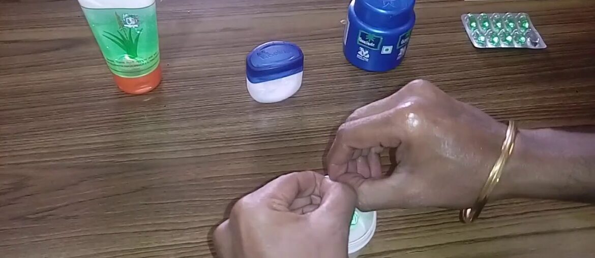 Homemade Serum for Skin & Hairs | Vitamin E Enriched | Aloe Vera Gel | Vaseline | Coconut hair oil