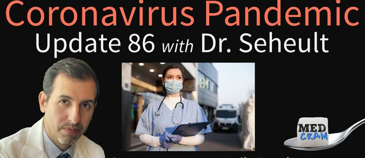 Coronavirus Pandemic Update 86: COVID-19 Testing & Cases Increasing but Daily Deaths Decreasing