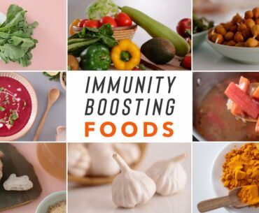 BOOST YOUR IMMUNITY with these amazing, HEALTHY FOODS!