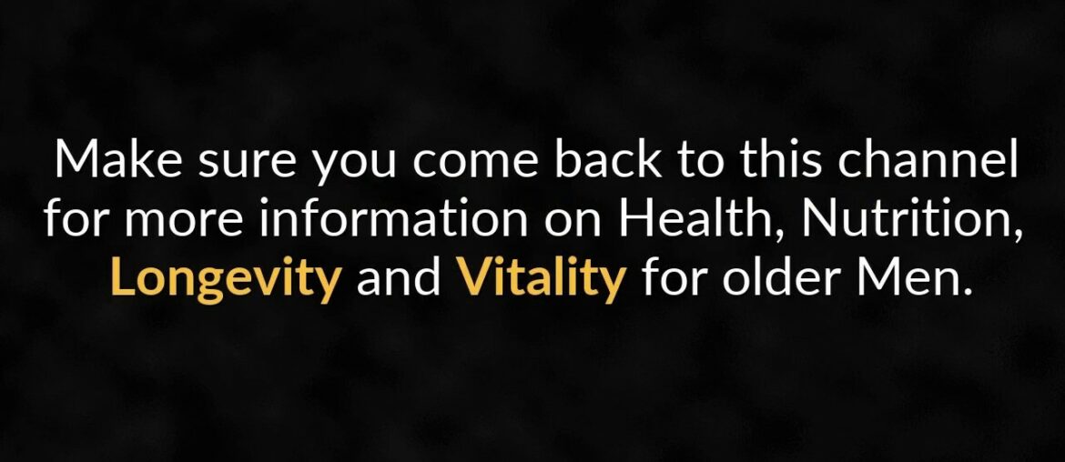 Health and Nutrition Info For Mature Men