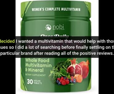 One Daily Multivitamin for Women - with Whole Food Vitamins - Immune Support with Clinically Pr...