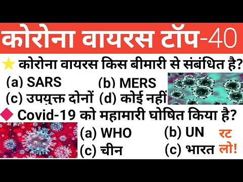 Coronavirus important questions | Coronavirus explained current affairs 2020 | g k tricks |Covid-19|