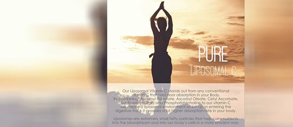 Sundhed Natural Pure Liposomal Vitamin C - 1200mg Immune System & Collagen health Booster, Anti...