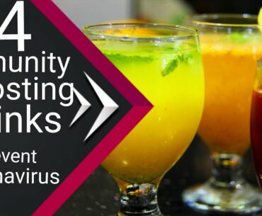 #Covid 19| 4 Immunity booster (All Natural) drinks to help you prevent from Corona virus