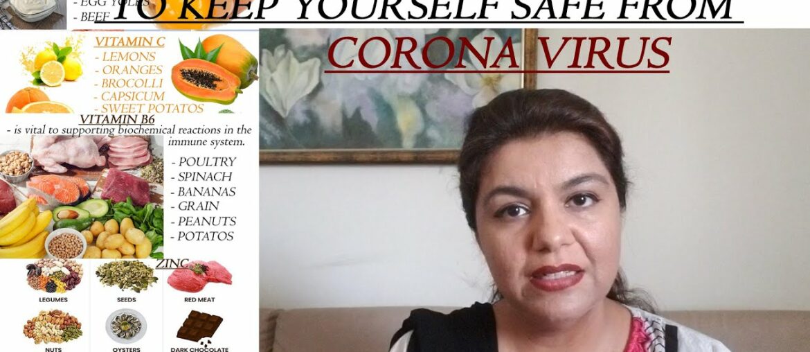 HOW TO INCREASE YOUR IMMUNE SYSTEM/ KEEP YOURSELF SAFE FROM "CORONA VIRUS".URDU/HINDI