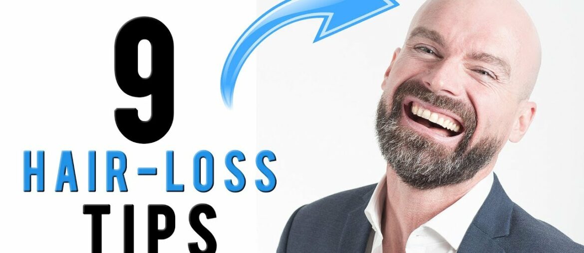 How to stop HAIR LOSS for men | 9 Tips to prevent HAIR FALL