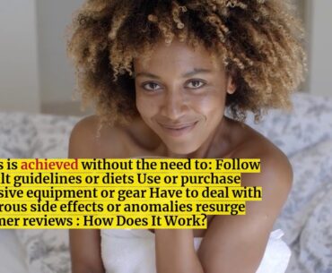 resurge customer reviews : SCAM ALERT! What Other  Testimonials  Will Not Tell You!