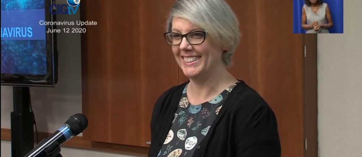 Coronavirus Update Press Briefing June 12, 2020