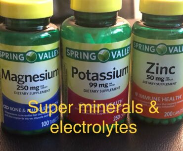 Best supplement & Electrolytes||vitamin & minerals 4 women||Potassium magnesium & zinc||Eshiba Khan