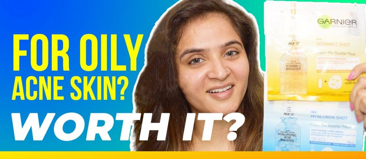 Garnier Booster Shot Masks(REVIEW) | Vitamin C Shot | Skin Care