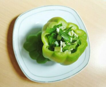 Quarantine Salad  | Green Sweet Pepper Salad | Immune Booster Salad
