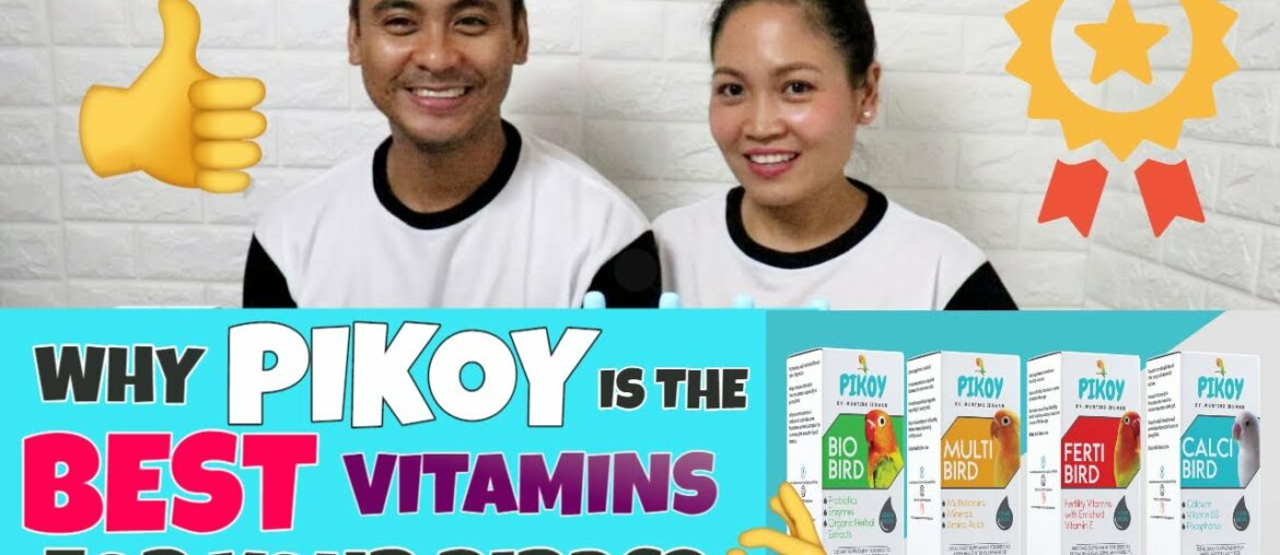 PIKOY VITAMINS - The Best Vitamins For Your Birds By Munting Ibunan - Our 1st Video Appearance!
