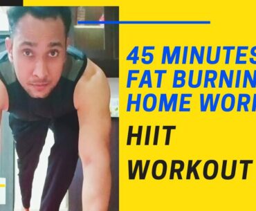 Fat Burning Home Workout- HIIT (My Home Workout)