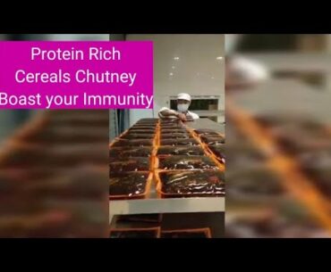 Cereals Chutney - Immunity boast food - Food to fight corono / covid 19